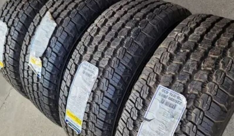 265/60R18 Goodyear All Terrain Adventure Kevlar tires M+S